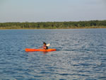 Kayaking at Laguna Azul