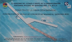 Construction of fisherman dock