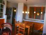 Bailando #7  Living space peek-through louvers to separate bedroom