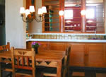 Querencia Apartment #8 bright colors, hand made furniture.