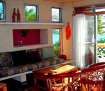Querencia Apartment #8 airy living room and private balcony
